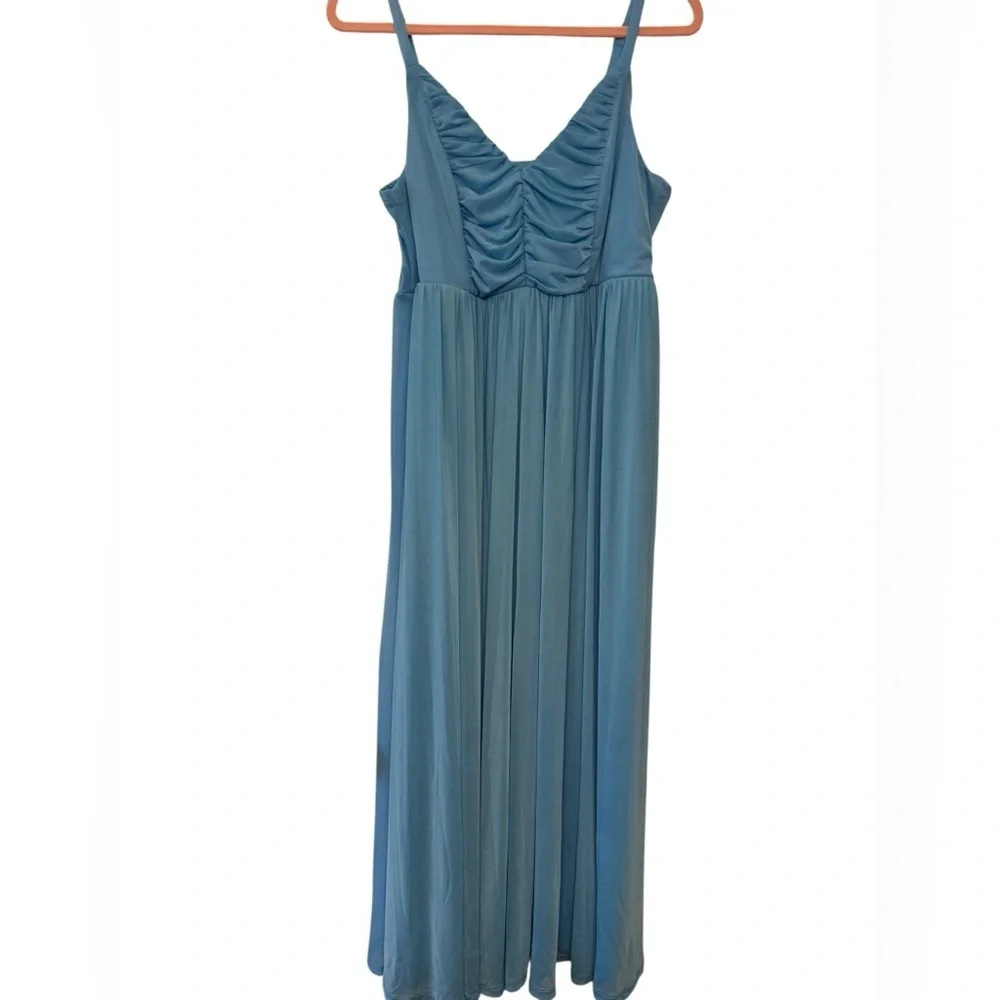 Torrid Soft Mesh Pleated Maxi Dress - Picture 5 of 13